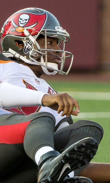 No. 1 pick Winston struggles but finishes strong in preseason debut
